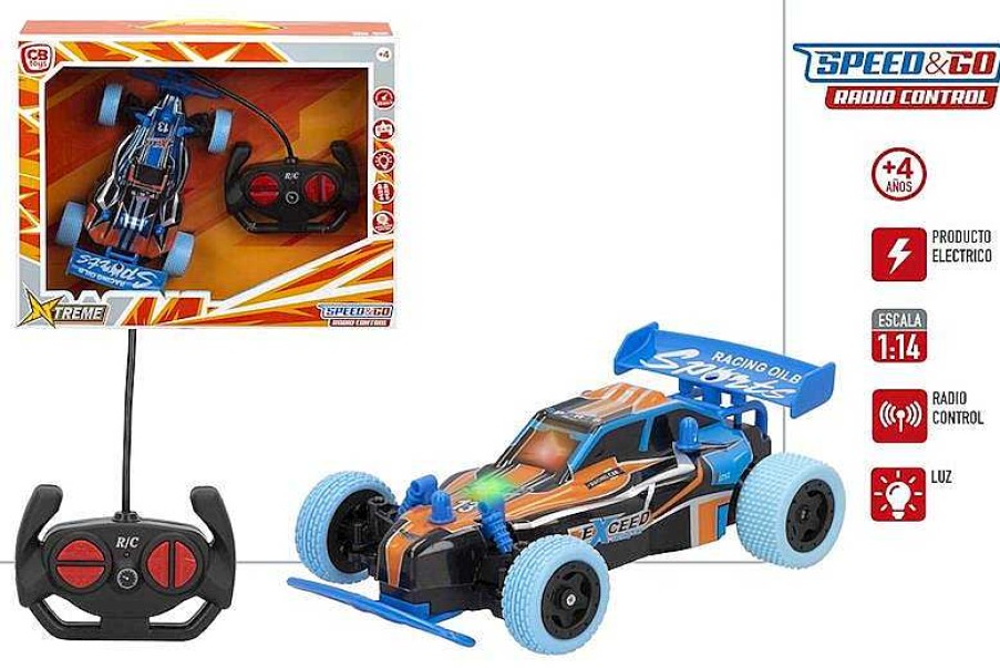 Veh Culos Radio Control Color Baby | Coche R/C Con Luz Speed & Go Surtido