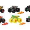 Veh Culos De Juguete Mattel | Hot Wheels Veh Culo B Sico Monster Escala 1:64 Mattel