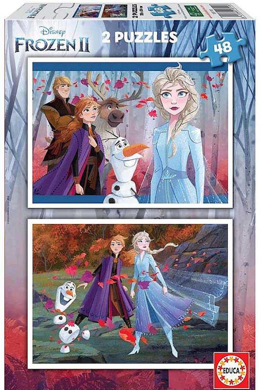 Puzzles Educa Borrás | Puzzle 2X48 Piezas Frozen 2