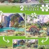 Puzzles Educa Borrás | Puzzle 2X100 Dino World Educa