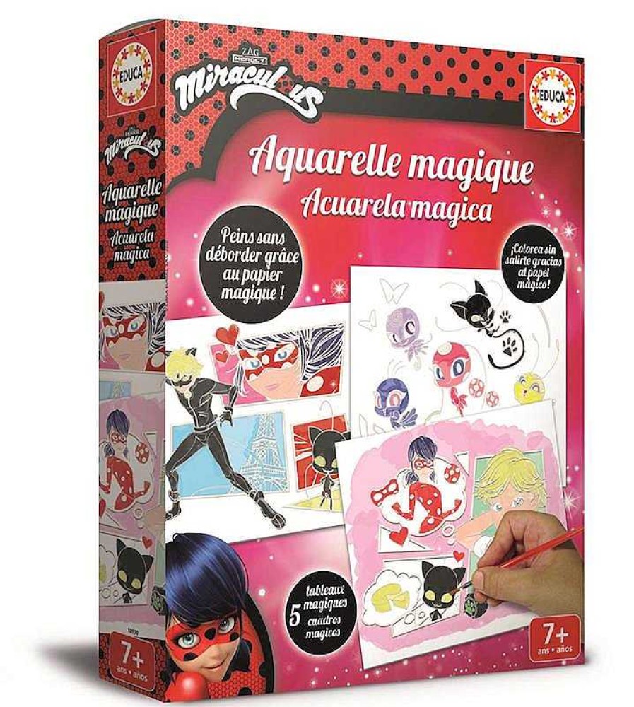 Juegos Del Hogar Educa Borrás | Acuarela M Gica Ladybug