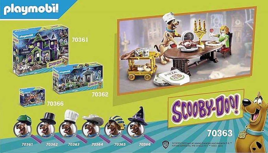 Playmobil Playmobil | Playmobil Scooby-Doo! Cena Con Shaggy