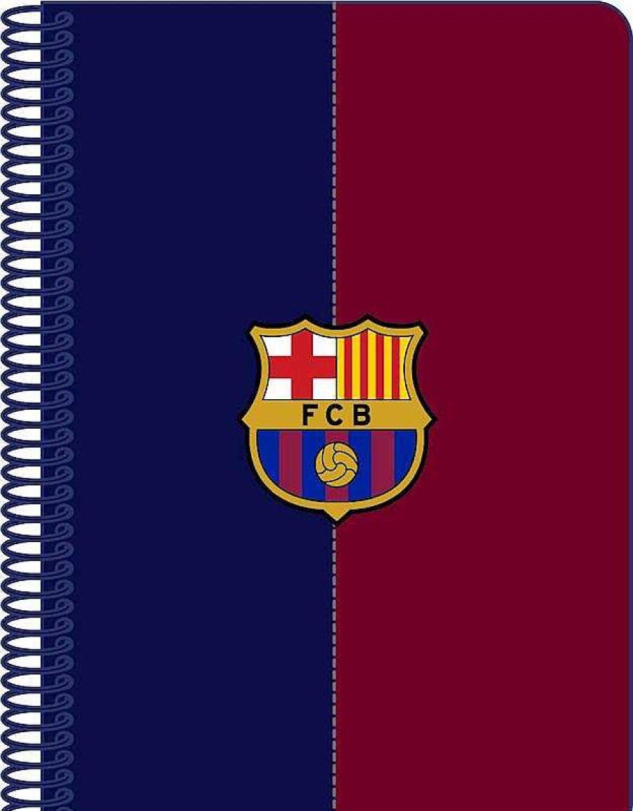 Juegos Del Hogar Safta | Libreta Tapa Dura Fc Barcelona 1 Equip. 23/24