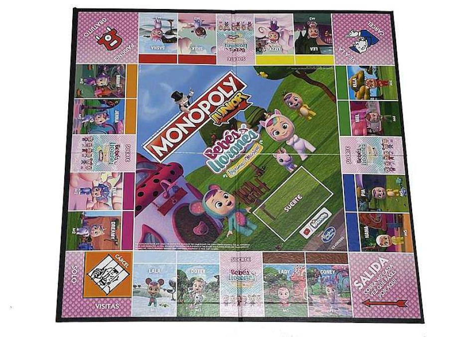 Juegos De Mesa Eleven Force | Juego Monopoly Junior Beb S Llorores