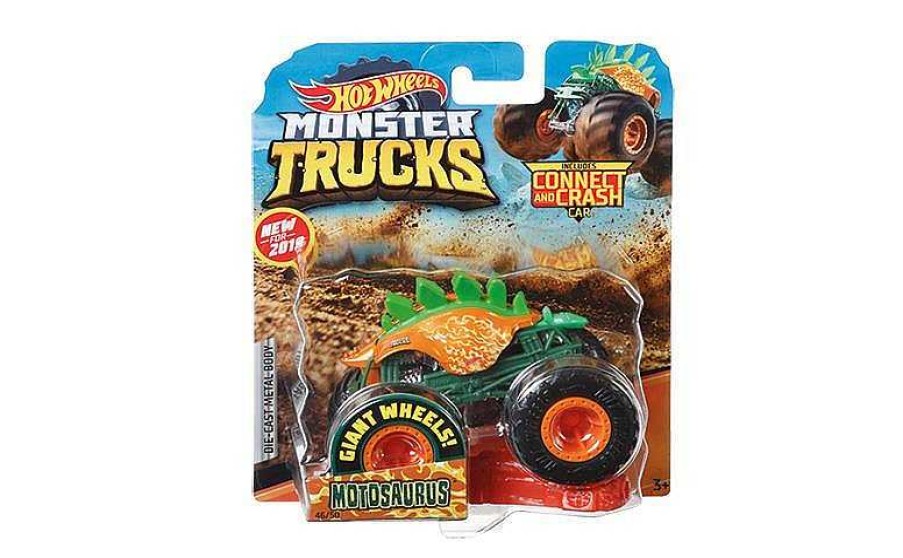 Veh Culos De Juguete Mattel | Hot Wheels Veh Culo B Sico Monster Escala 1:64 Mattel