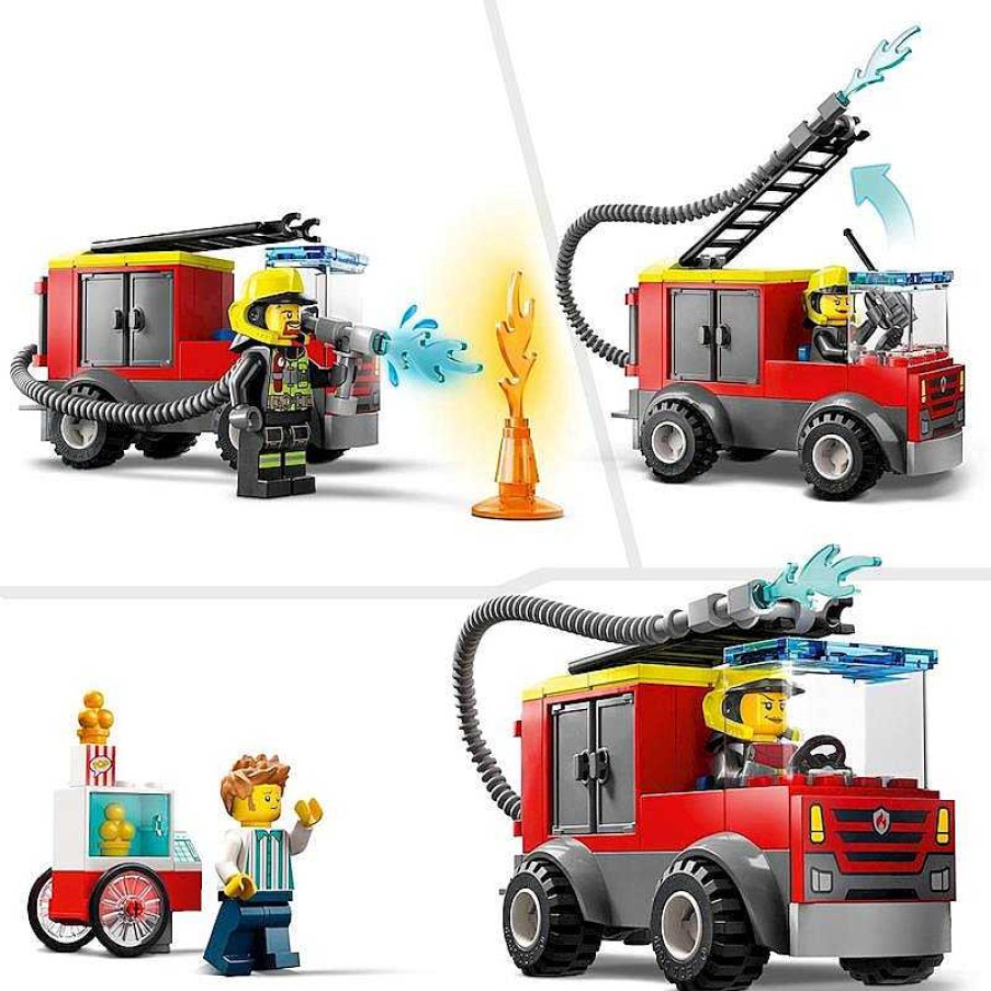 Juegos De Construcci N Lego | Parque Y Cami N De Bomberos Lego City Fire