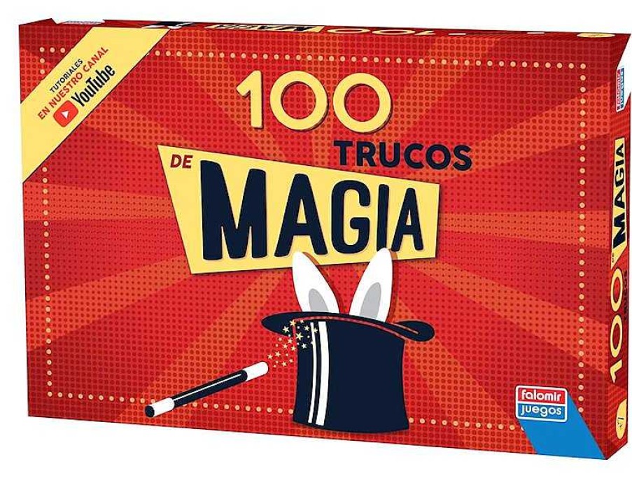 Juegos De Mesa Falomir | Juego De Magia 100 Trucos Con Dvd De Falomir