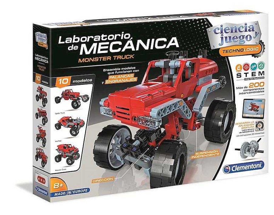 Juegos De Construcci N Clementoni | Laboratorio Mec Nica Monster Truck