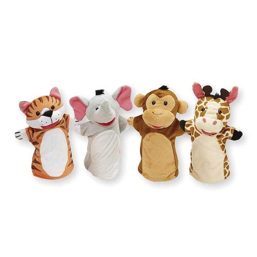 Peluches Toy Partner | Marionetas Amigos Zoo Melissa & Doug