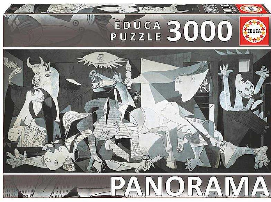 Puzzles Educa Borrás | Puzzle 3000 Piezas Guernica Pablo Picasso