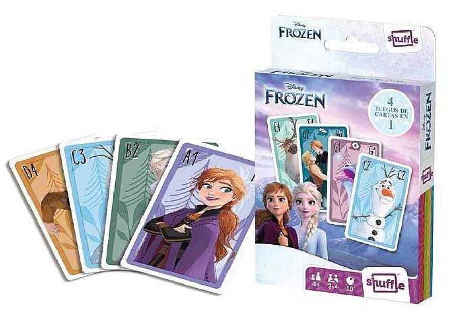 Juegos De Mesa Fournier | Baraja De Cartas Infantil Frozen