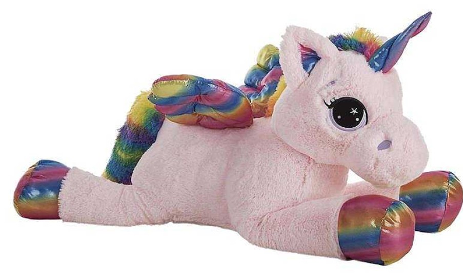 Peluches Creaciones Llopis | Unicornio Peluche Rainbow 45 Cm