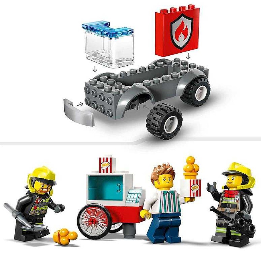 Juegos De Construcci N Lego | Parque Y Cami N De Bomberos Lego City Fire