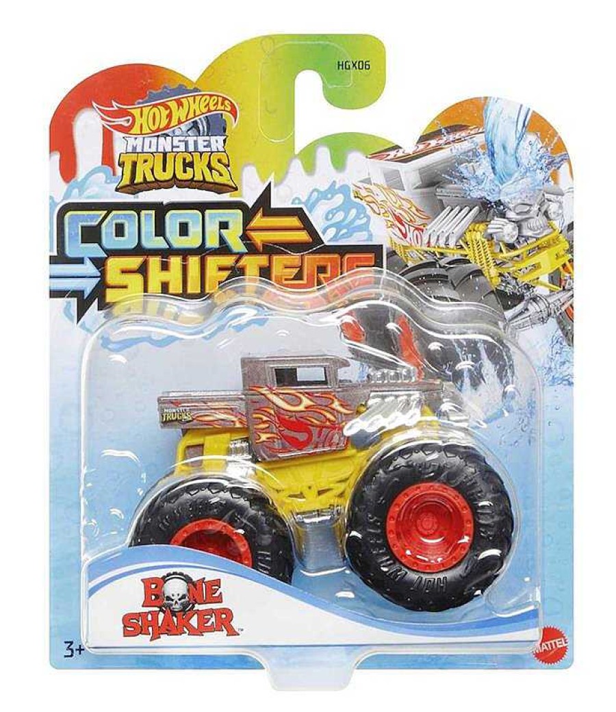 Veh Culos De Juguete Mattel | Coche Hot Wheels Monster Trucks Color Shifters