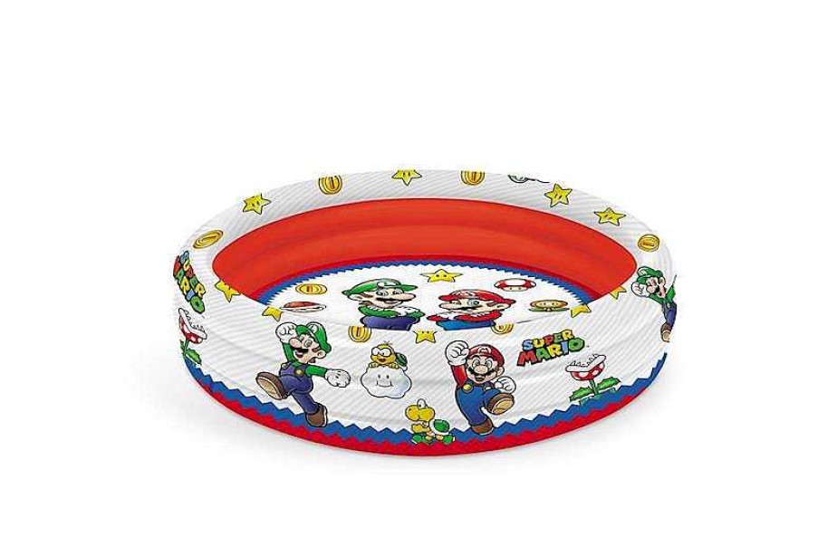 Juguetes Para Piscina Y Accesorios Mondo | Piscina 3 Aros De Mario Bros