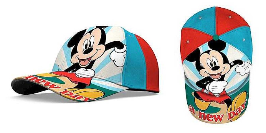 Juguetes Para Piscina Y Accesorios Kids Euroswan | Gorra Mickey 100% Algod N