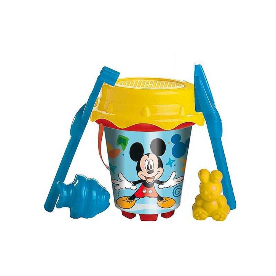 Juguetes Verano Unice | Cubo Playa Mickey Con Accesorios