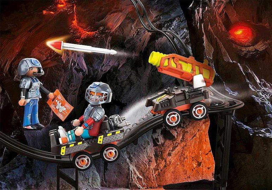 Playmobil Playmobil | Playmobil Dino Rise Mina Carro De Cohetes