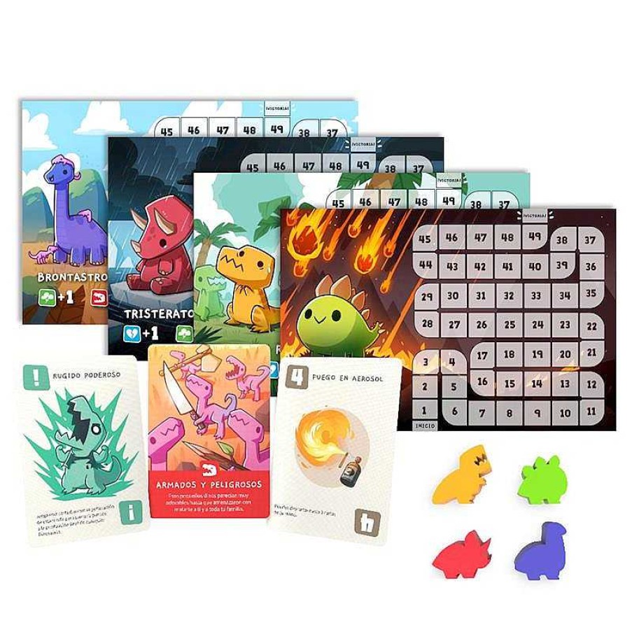 Juegos De Mesa Asmodee | Juego Happy Little Dinosaurs