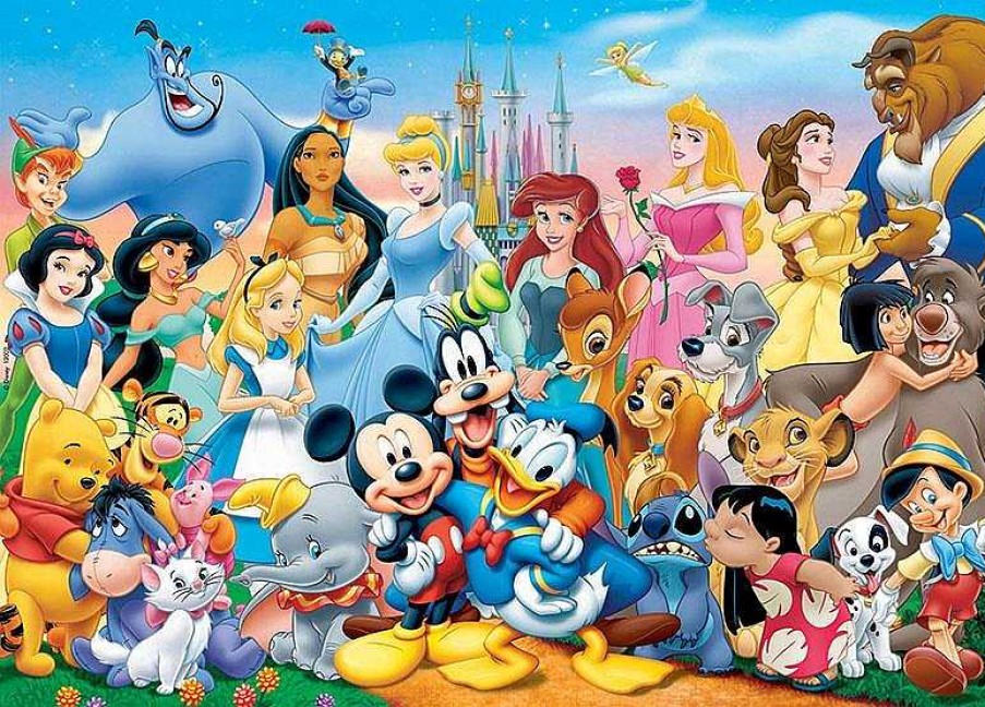 Puzzles Educa Borrás | Puzzle 100 Piezas Maravilloso Mundo Disney