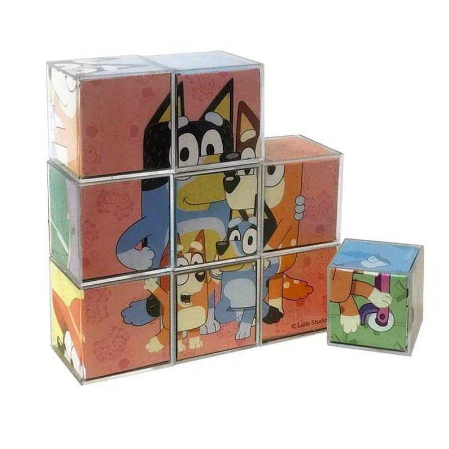 Puzzles Cefa | Rompecabeza Bluey 9 Cubos