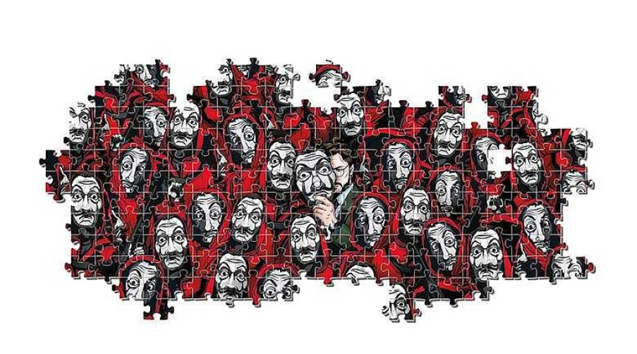 Puzzles Clementoni | Puzzle Adulto La Casa De Papel 1000 Piezas