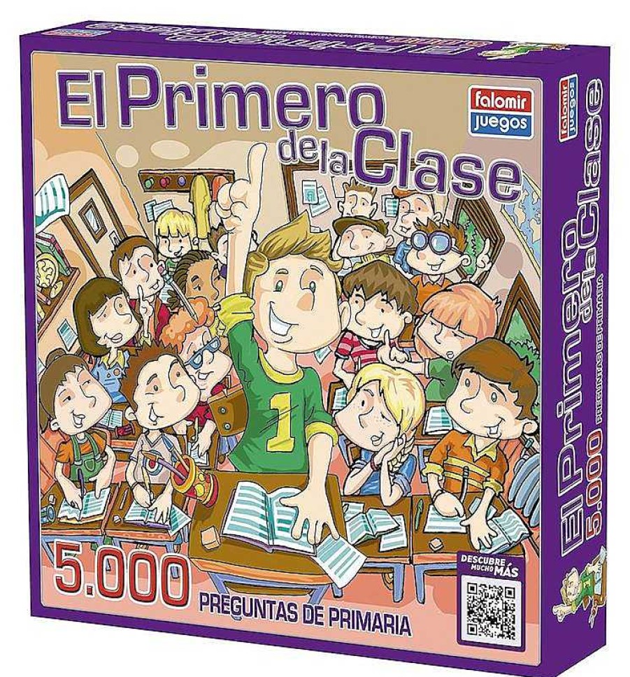 Juegos De Mesa Falomir | Juego El Primero De La Clase 5000 Preguntas De Falomir