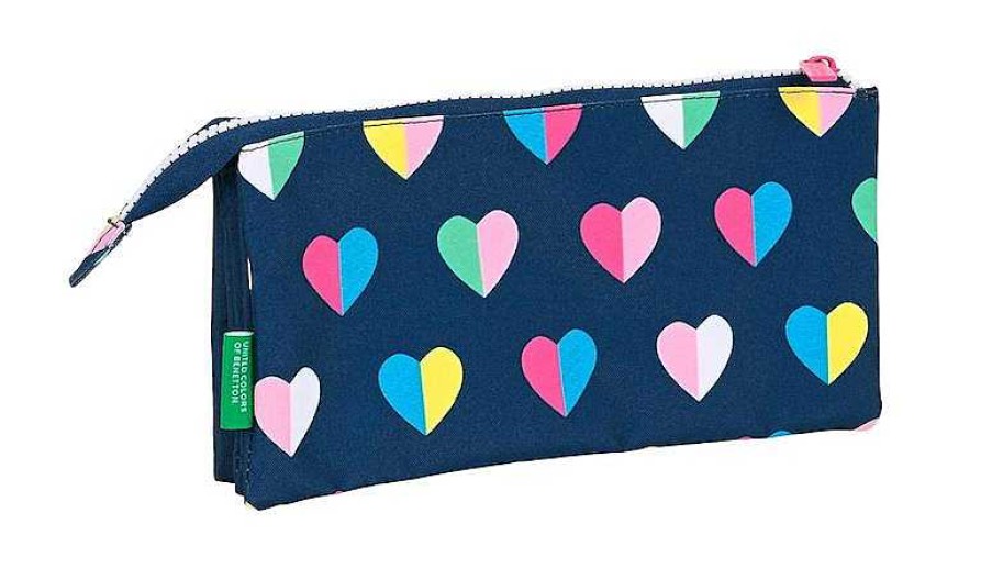 Material Escolar Safta | Estuche Triple Benetton Safta