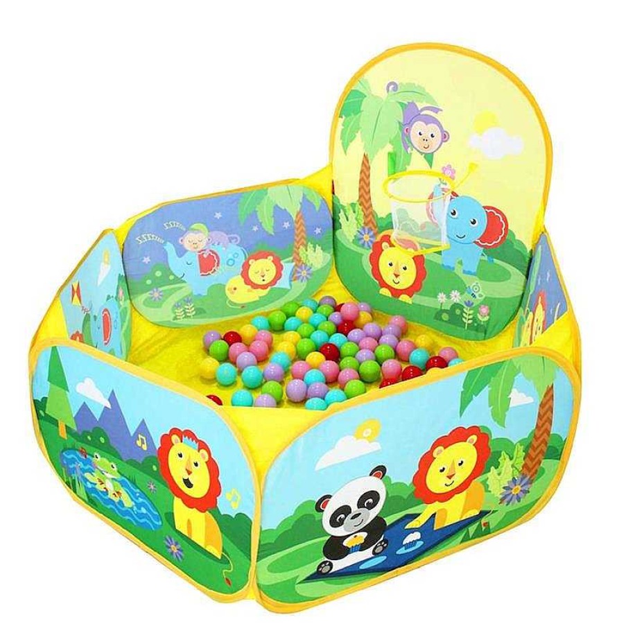 Juguetes Para Beb S Reig | Piscina De Bolas Fisher Price Animalitos 25 Bolas