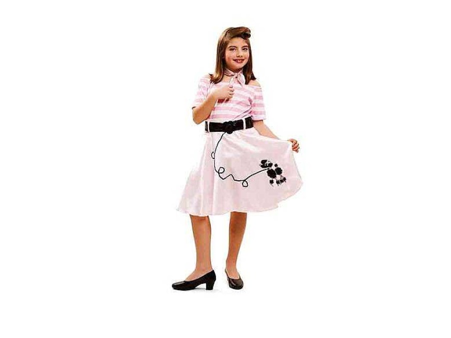 Disfraces Viving Costumes | Disfraz Infantil Pink Lady 10-12 A Os Ni A Viving Costume