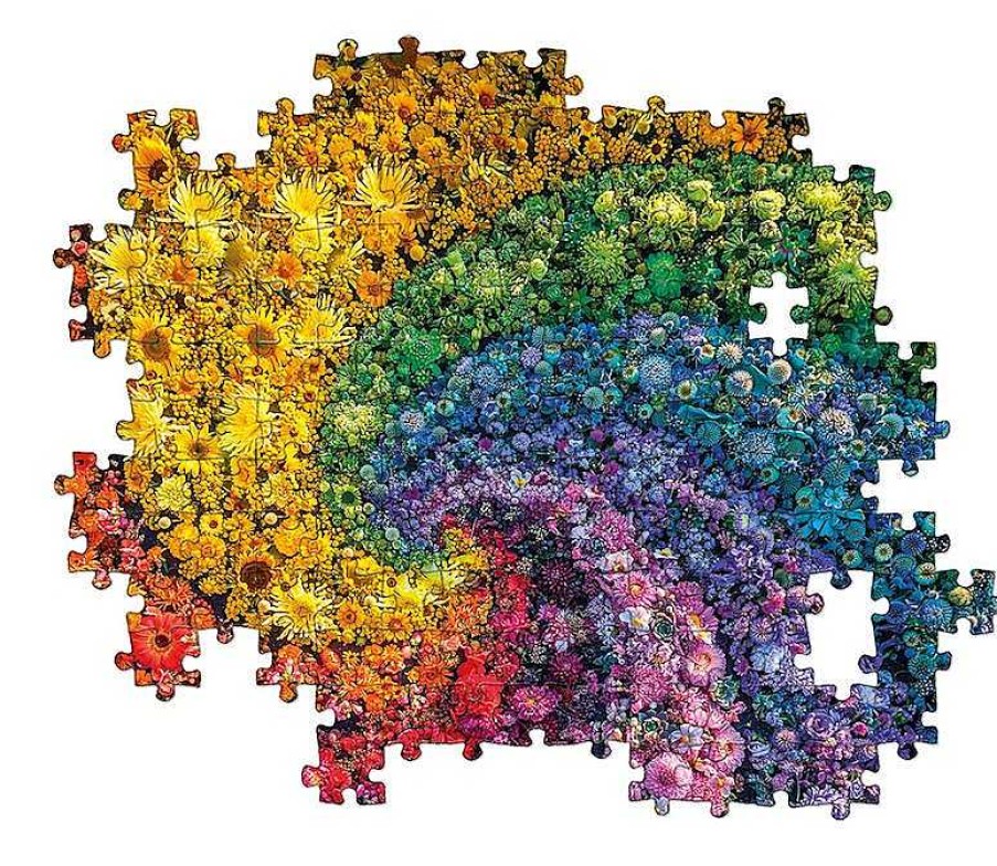 Puzzles Clementoni | Puzzle Adulto Espiral Colores 1000 Piezas