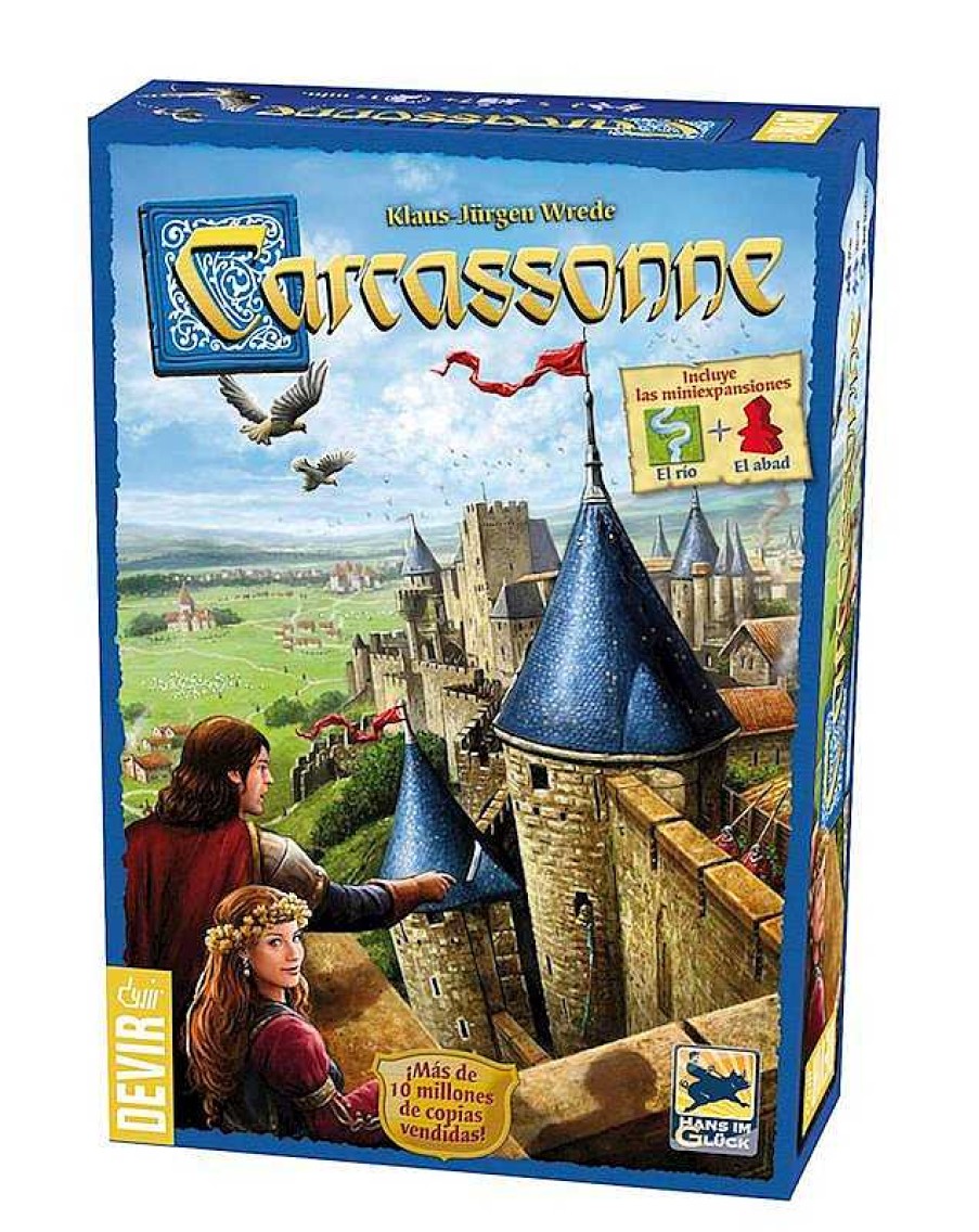 Juegos De Mesa Devir Juegos | Juego Carcassonne B Sico Devir