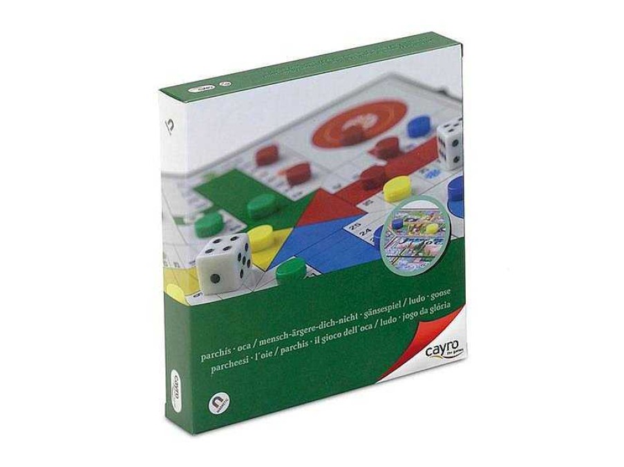 Juegos De Mesa Cayro | Juego Parch S 4 Y Oca Magn Tico 16X16Cm