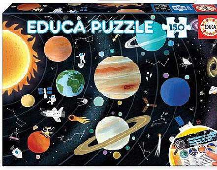 Puzzles Educa Borrás | Sistema Solar Puzzle 150 Piezas