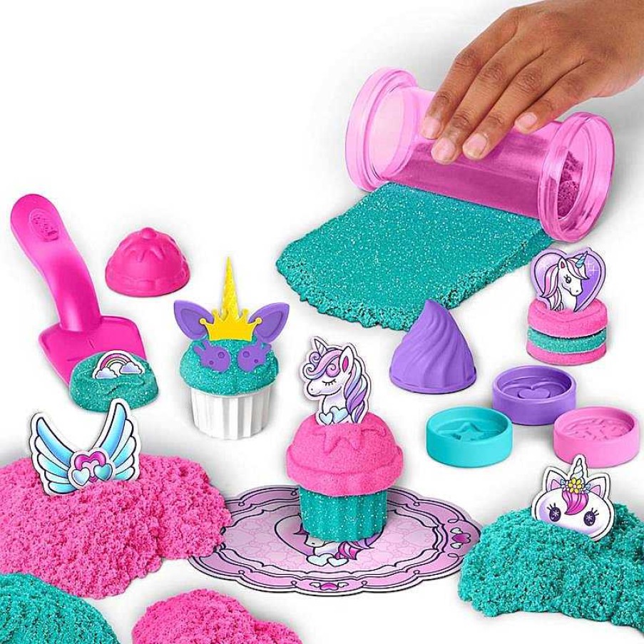 Juguetes Manualidades Infantiles Spin Master | Arena Moldeable Kinetic Sand Unicornio