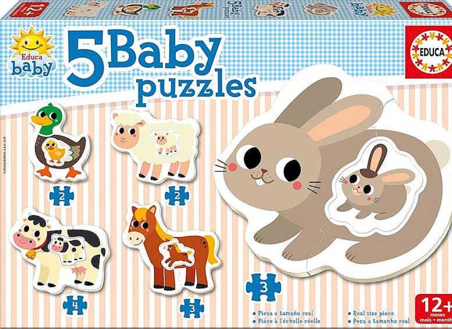 Puzzles Educa Borrás | Puzzle Baby La Granja De Educa