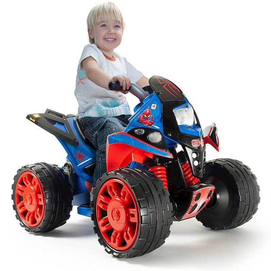 Coches El Ctricos Infantiles Injusa | Quad El Ctrico Spiderman