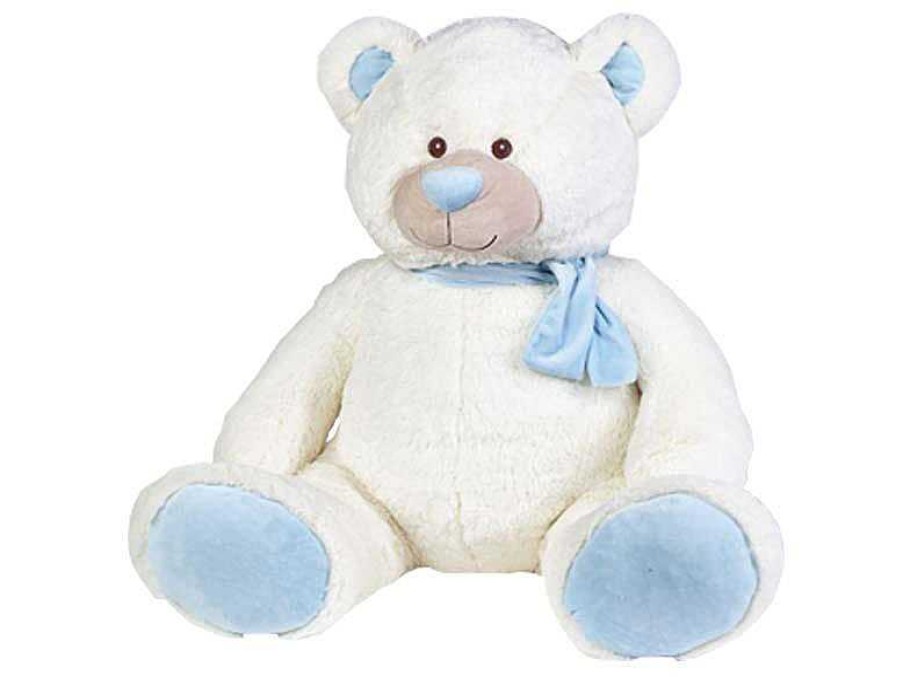 Peluches Beatriz | Peluche Oso Dulce Azul 95 Cm