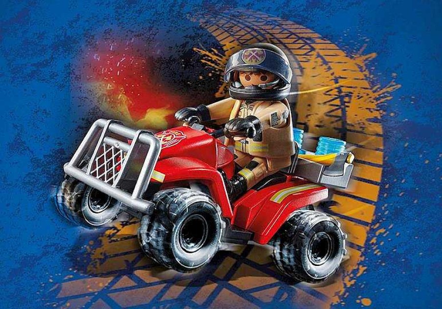 Playmobil Playmobil | Bomberos Speed Quad City Action Playmobil