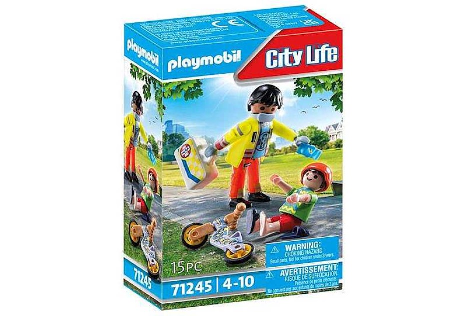 Playmobil Playmobil | Set Param Dico Y Caida De Ni O Playmobil