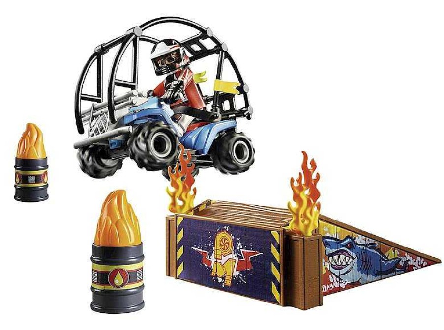 Playmobil Playmobil | Quad Rampa De Fuego Playmobil Stunt Show