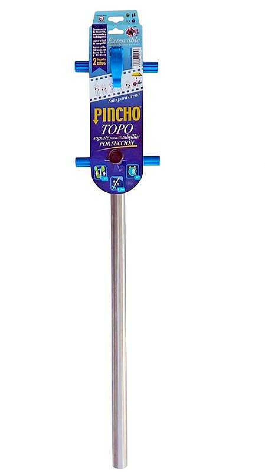 Juguetes Verano Soportes Plásticos Pincho | Pincho Topo Aspira La Arena Por Succi N Soportes Pl Sticos