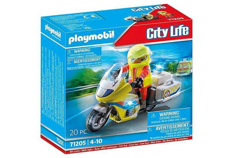 Playmobil Playmobil | Moto De Emergencias Playmobil City Life