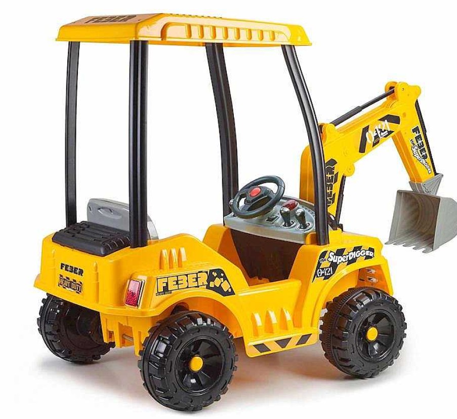 Coches El Ctricos Infantiles Feber | Excavadora Supper Digger Feber