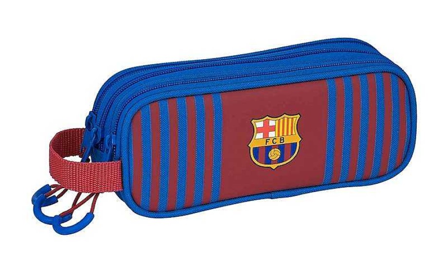 Material Escolar Safta | Estuche F.C Barcelona Triple