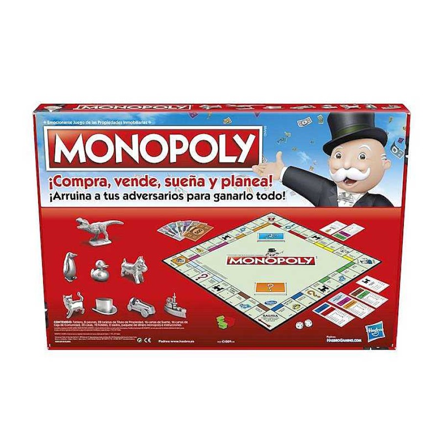 Juegos De Mesa Hasbro | Juego Monopoly Madrid