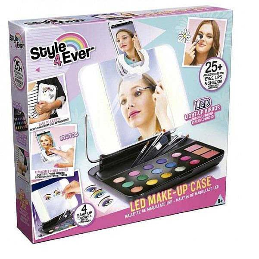 Juegos De Belleza Canal Toys | Malet N Espejo Make Up Led