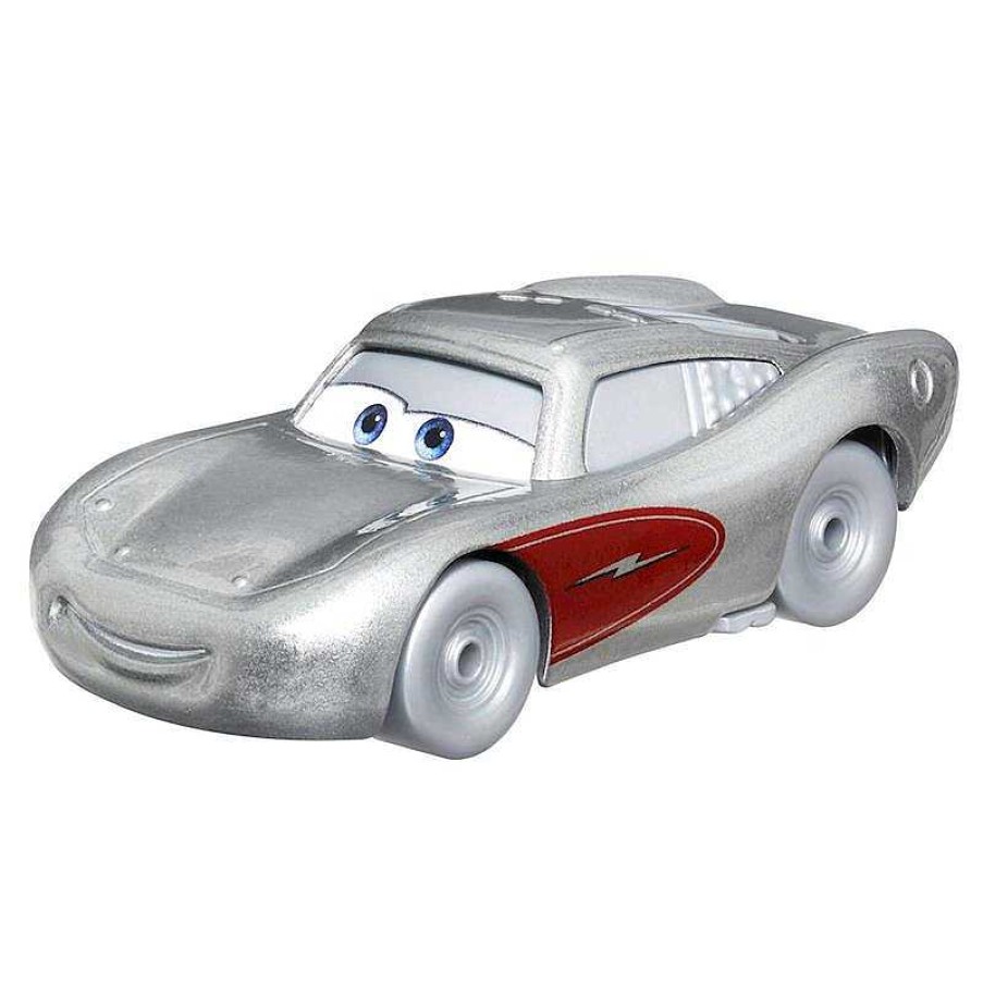 Veh Culos De Juguete Mattel | Rayo Mcqueen Plateado Cars