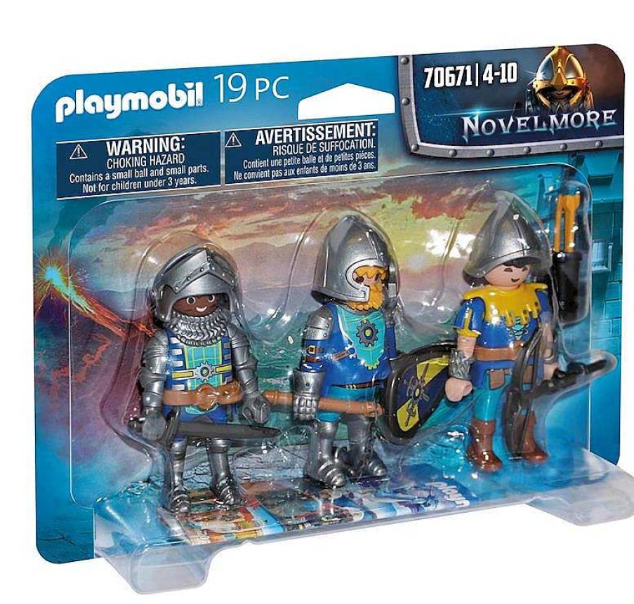 Playmobil Playmobil | Playmobil Novelmore Set De 3 Caballeros