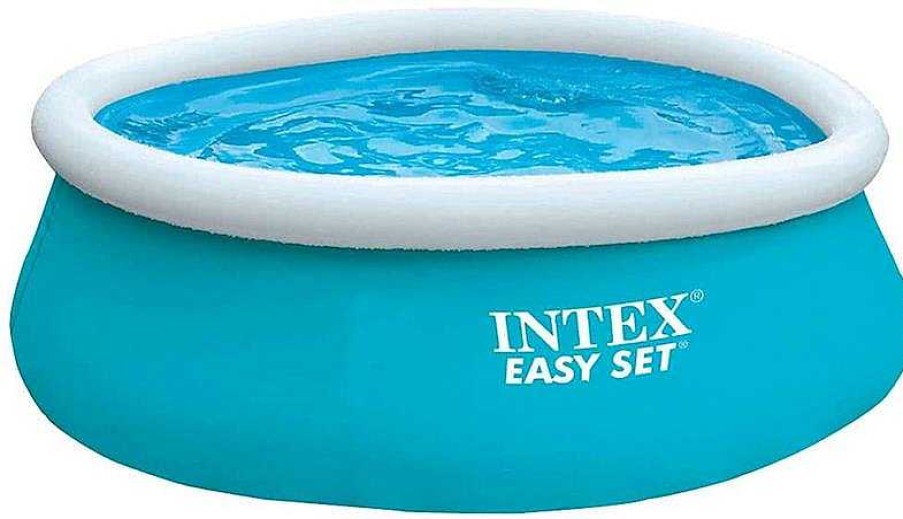 Juguetes Para Piscina Y Accesorios Intex | Piscina Hinchable Easy Set 886 Litros